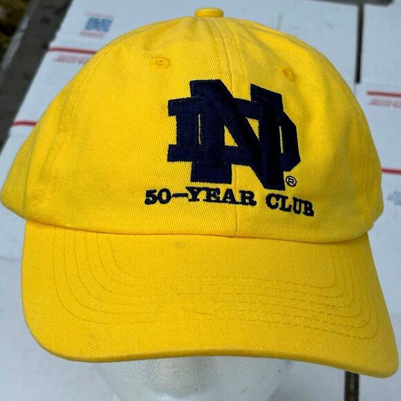 Black & Yellow Notre Dame Men's Hat - Picture 1 of 6